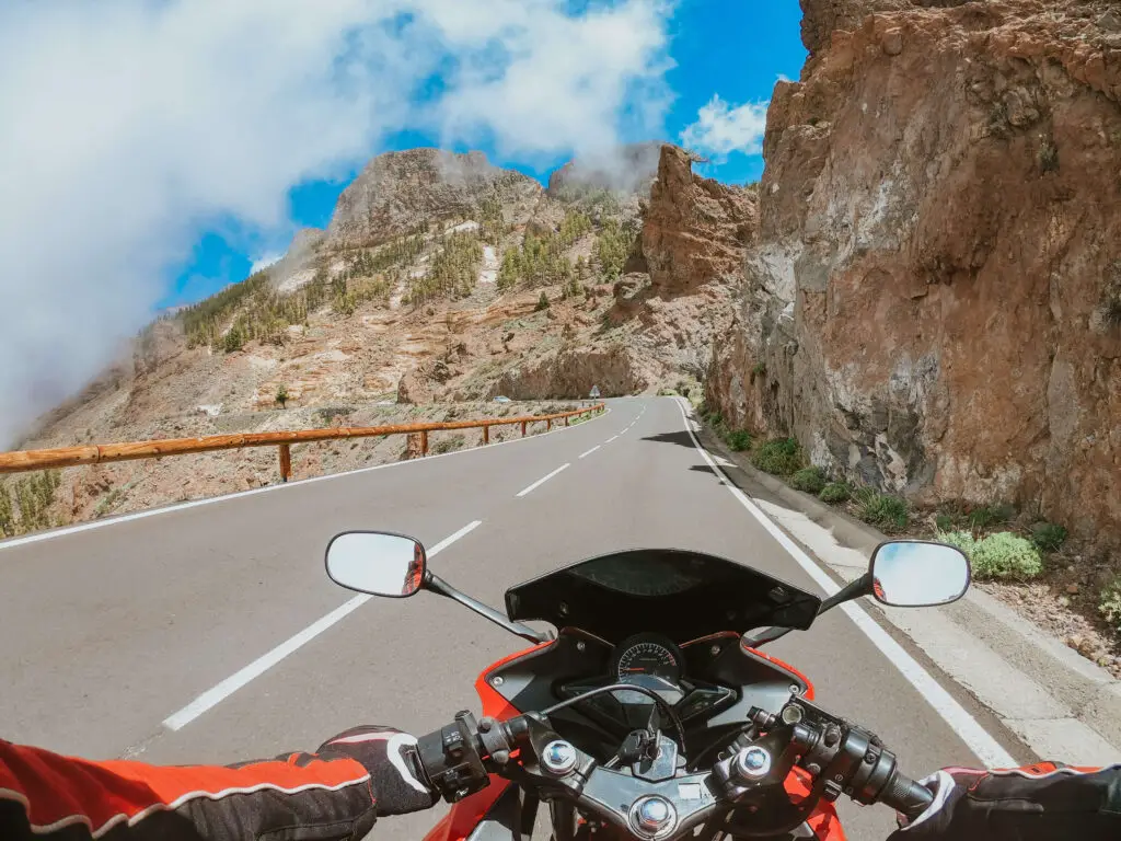 motorcycle tour teide national park