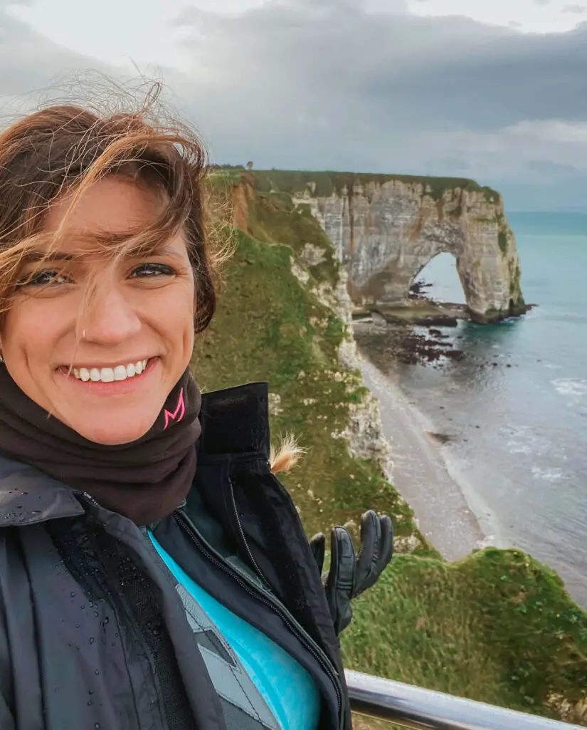 author at etretat cliffs