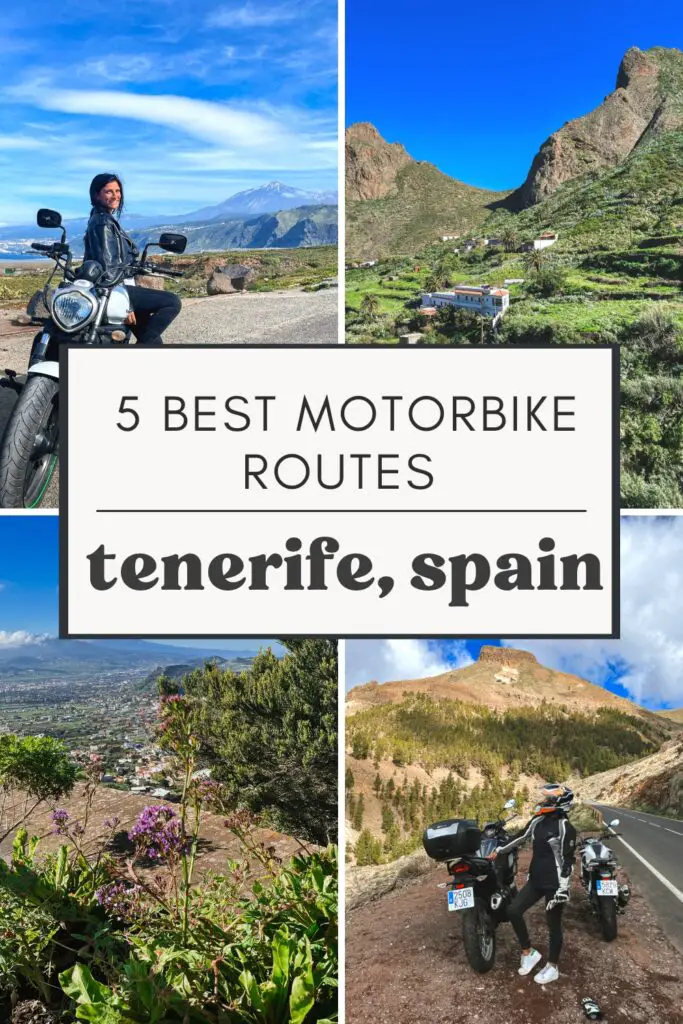 Repin: best motorcycle routes of tenerife