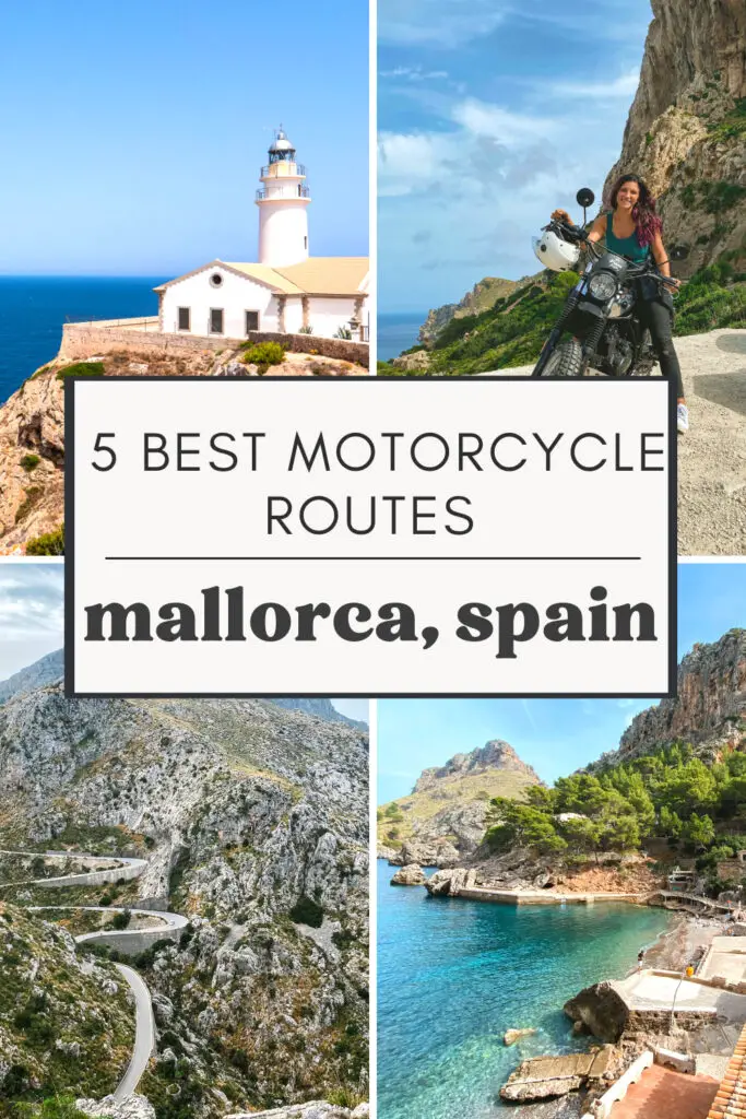 repin: best motorcycle routes in mallorca spain