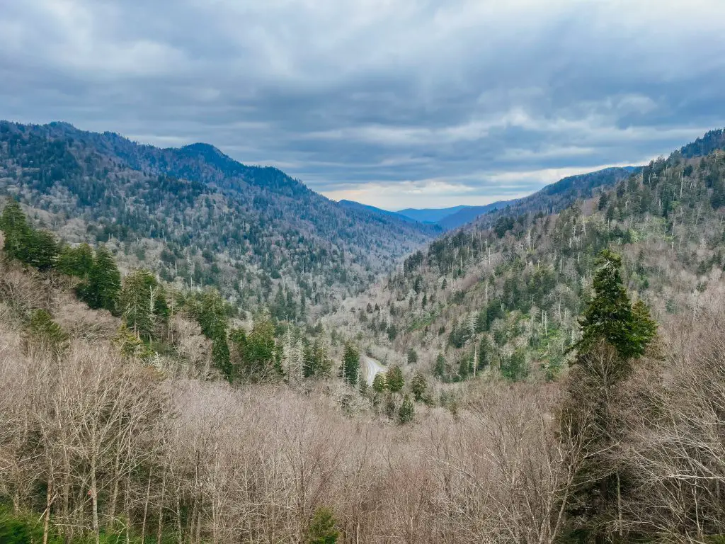 smokey mountains national park overlook