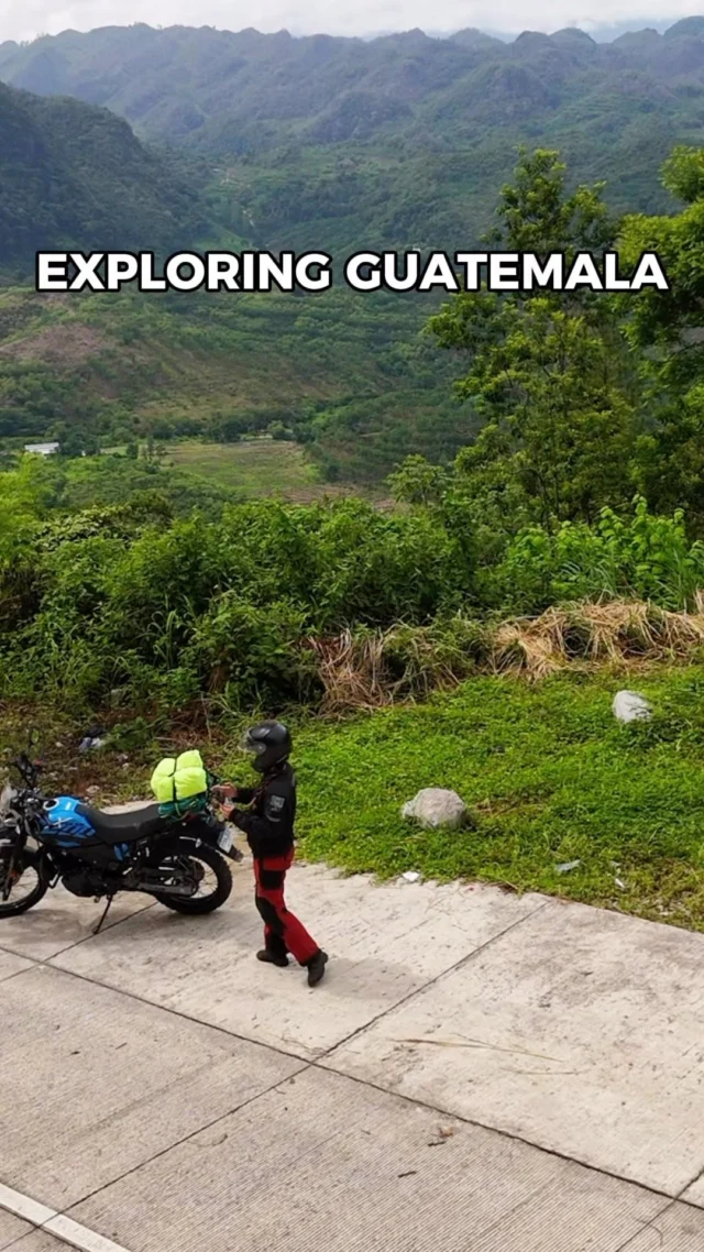 Final part to my motorcycle weekend in Guatemala. I bet most people don’t immediately think of Guatemala as a motorcycle destination, but it definitely exceeded my expectations! I had such an amazing time that all I can think is, “When can I come back??”#motorcycletravel #guatemalatravel #motorcyclediaries #guatemoto